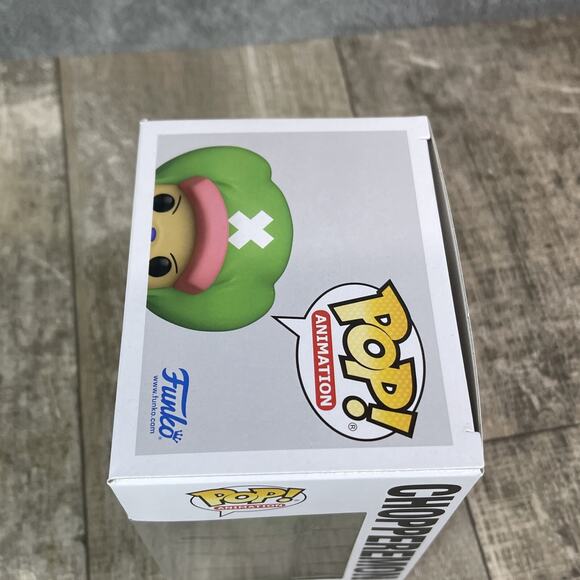 Funko POP! Animation: Flocked CHOPPEREMON #1471 One Piece Funko Shop Exclusive! - Picture 5 of 6